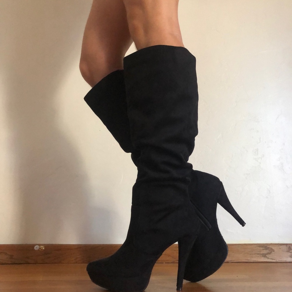 Knee High Stiletto Boots